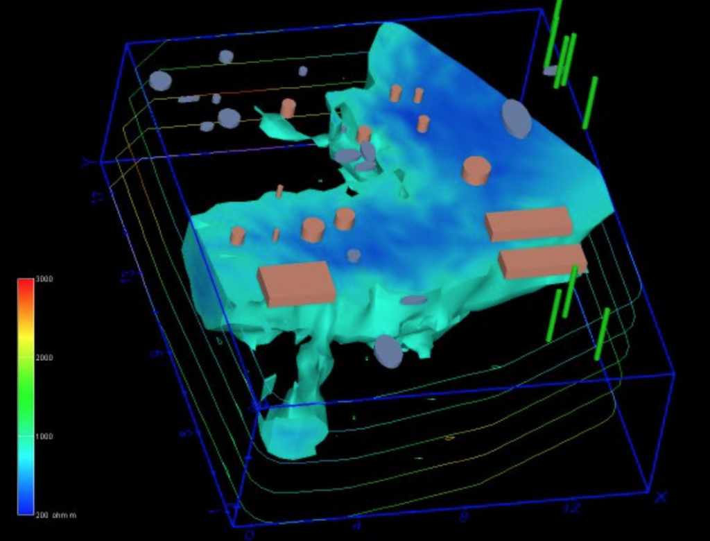 Tomografia Elettrica humus forestali